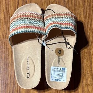 CL by Laundry Kids' Zigzag Pattern Sandals